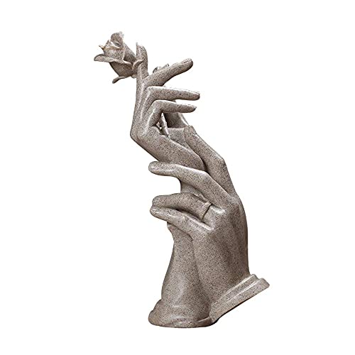 Hand in Hand Rose Statue