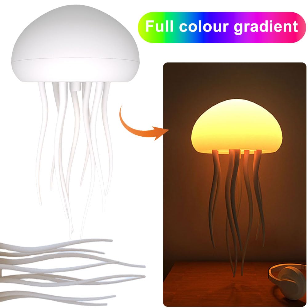 LED Cute Jellyfish Lamp Night Light