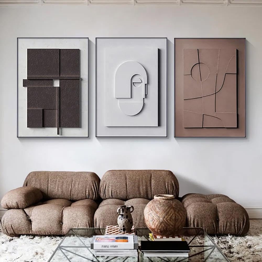 Japandi Canvas Wall Art Sets of 3