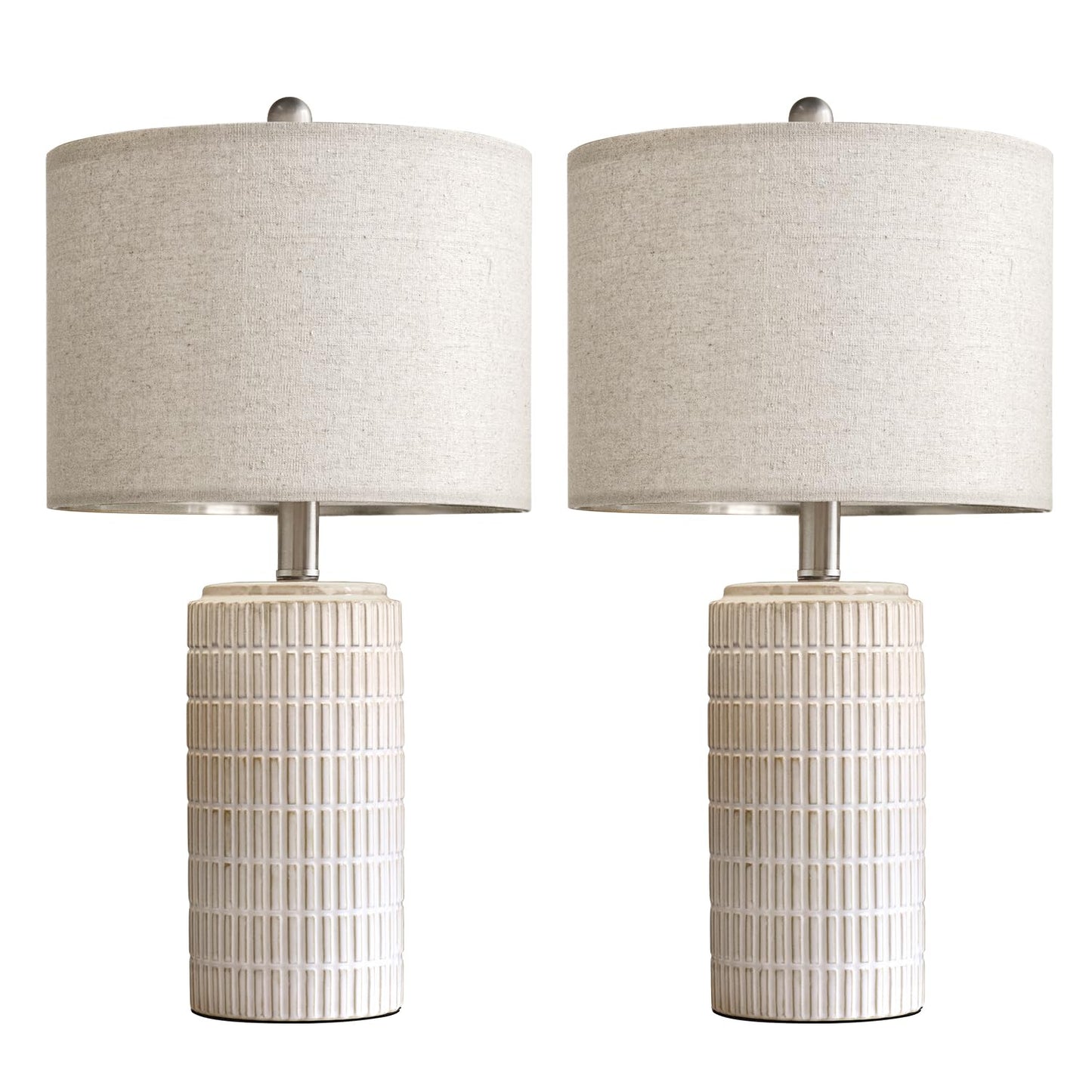 Modern Ceramic Table Lamp Set of 2