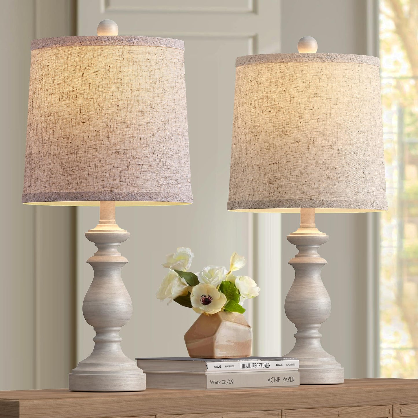 Traditional Table Lamp Set of 2