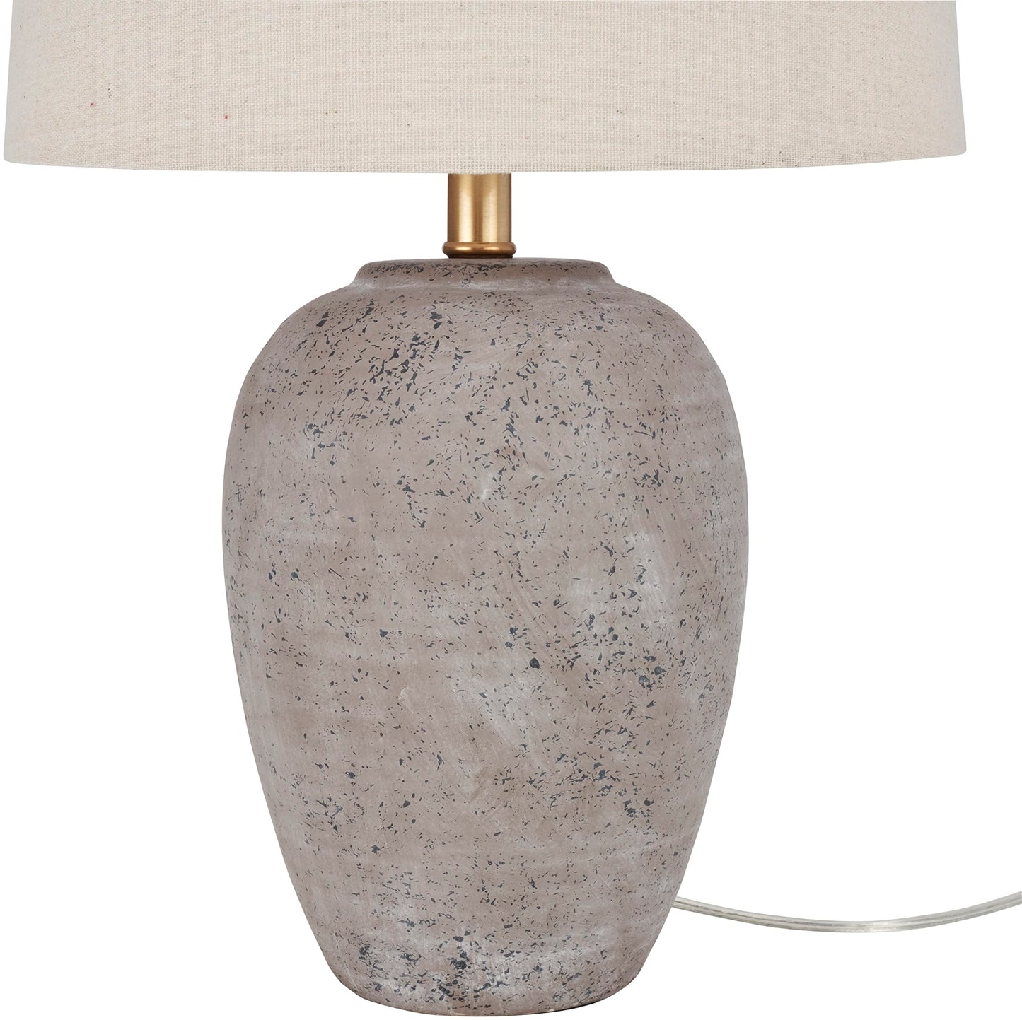 Rustic Brown Table Lamp